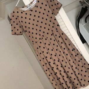 Lularoe Amelia polka dot